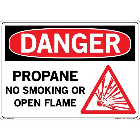 Vestil Vinyl Label Sign, 14-1/2" H, 20-1/2" W, Vinyl Label, Rectangle, English, SI-D-70-E-LB-011 SI-D-70-E-LB-011